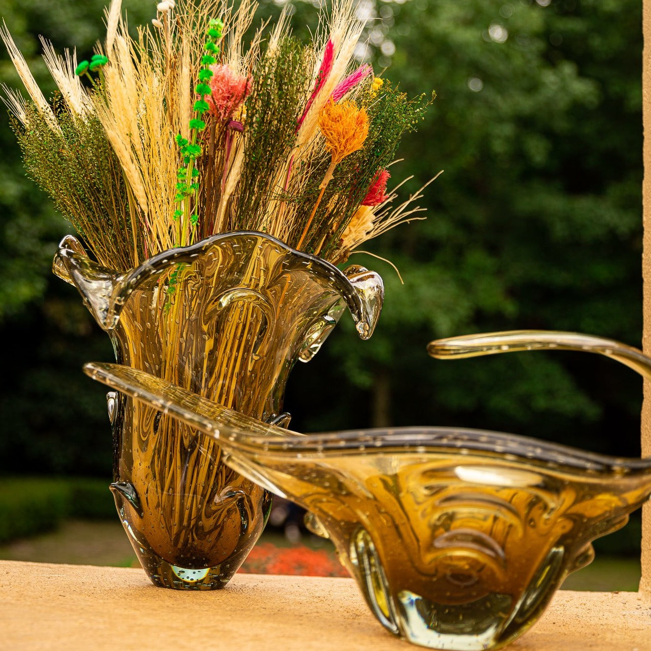 Vaso em Murano Shadow - Tamanho G(40cm)