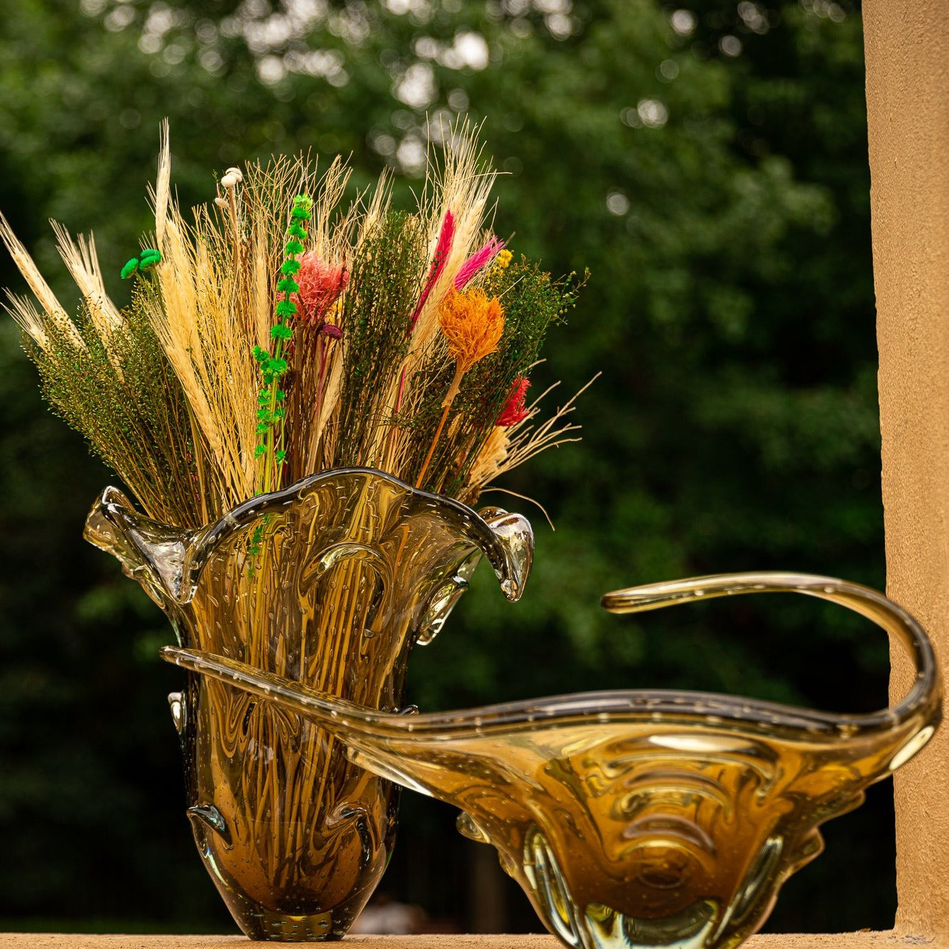 Vaso em Murano Shadow - Tamanho G(40cm)