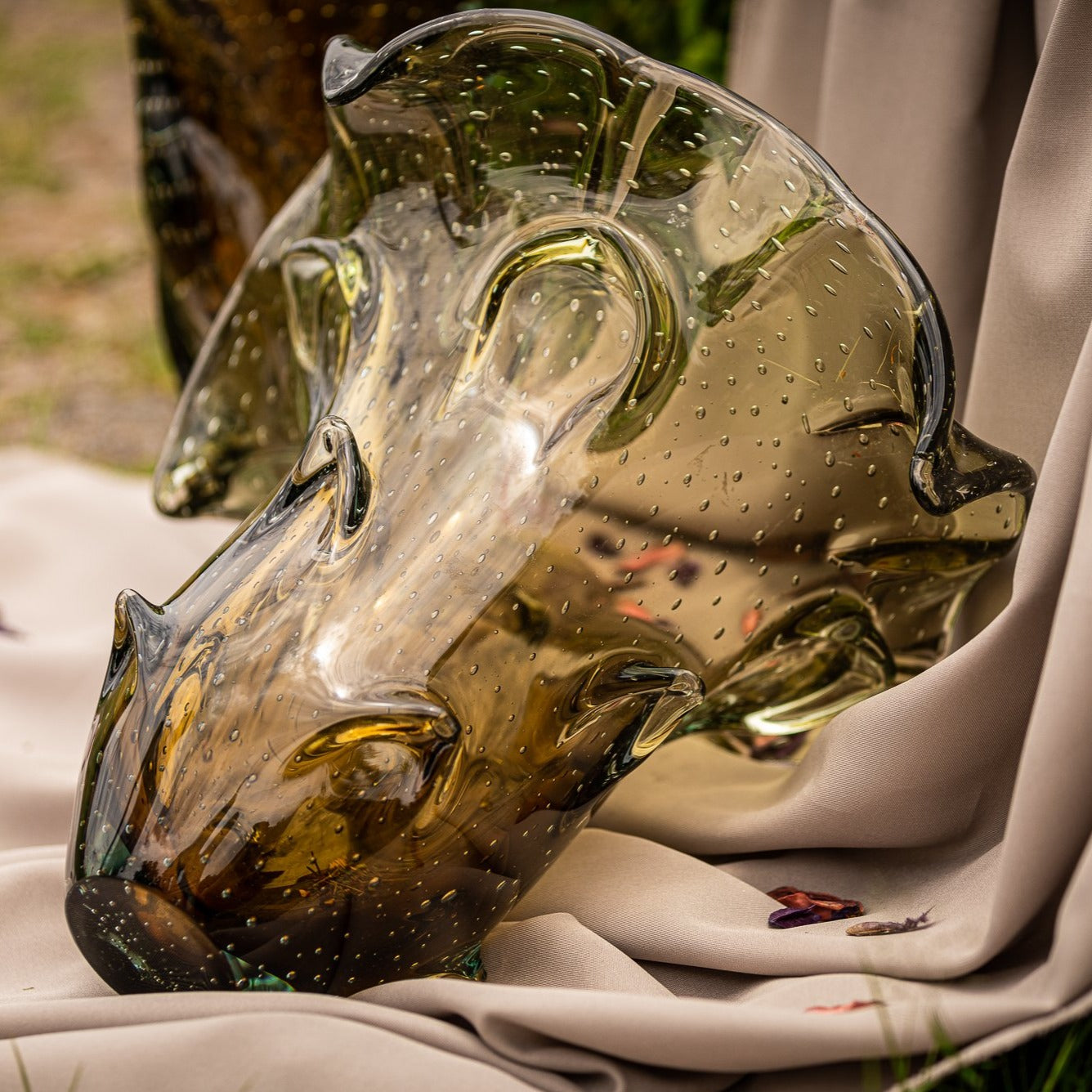 Vaso em Murano Shadow - Tamanho G(40cm)