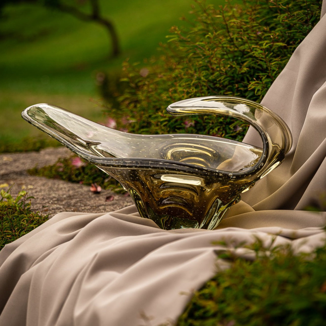 Centro de mesa Murano Empire - Tamanho G(70cm)