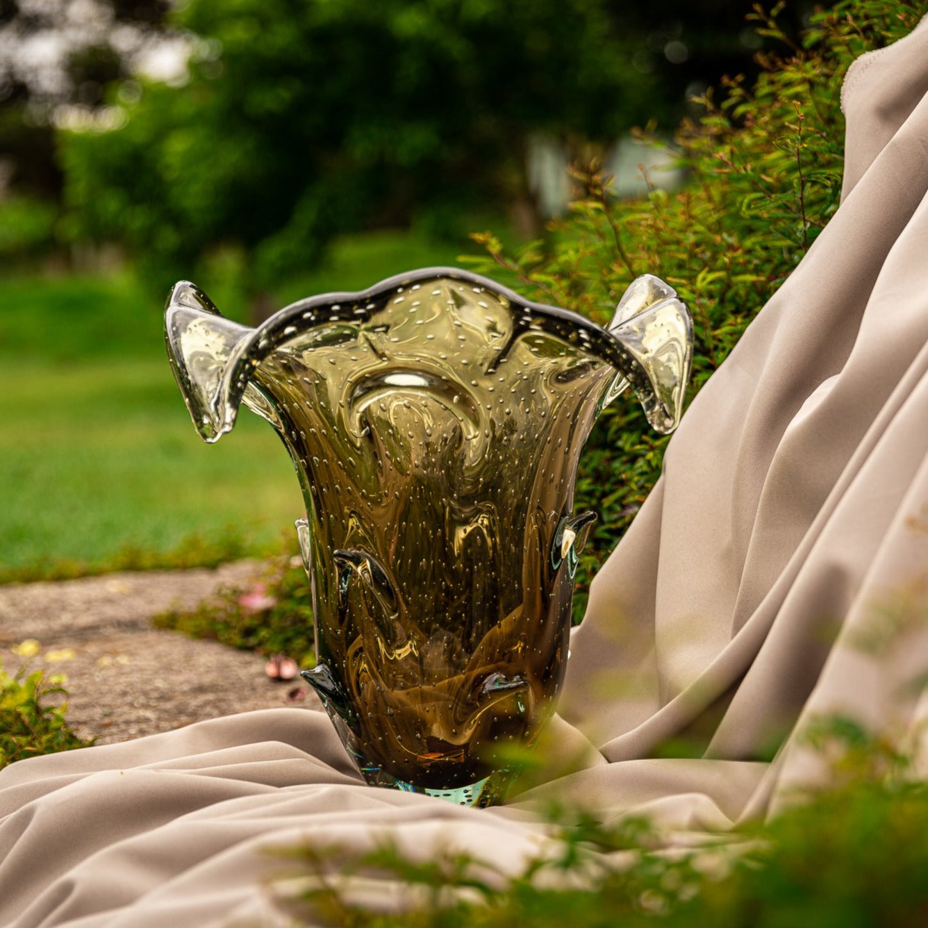 Vaso em Murano Shadow - Tamanho G(40cm)