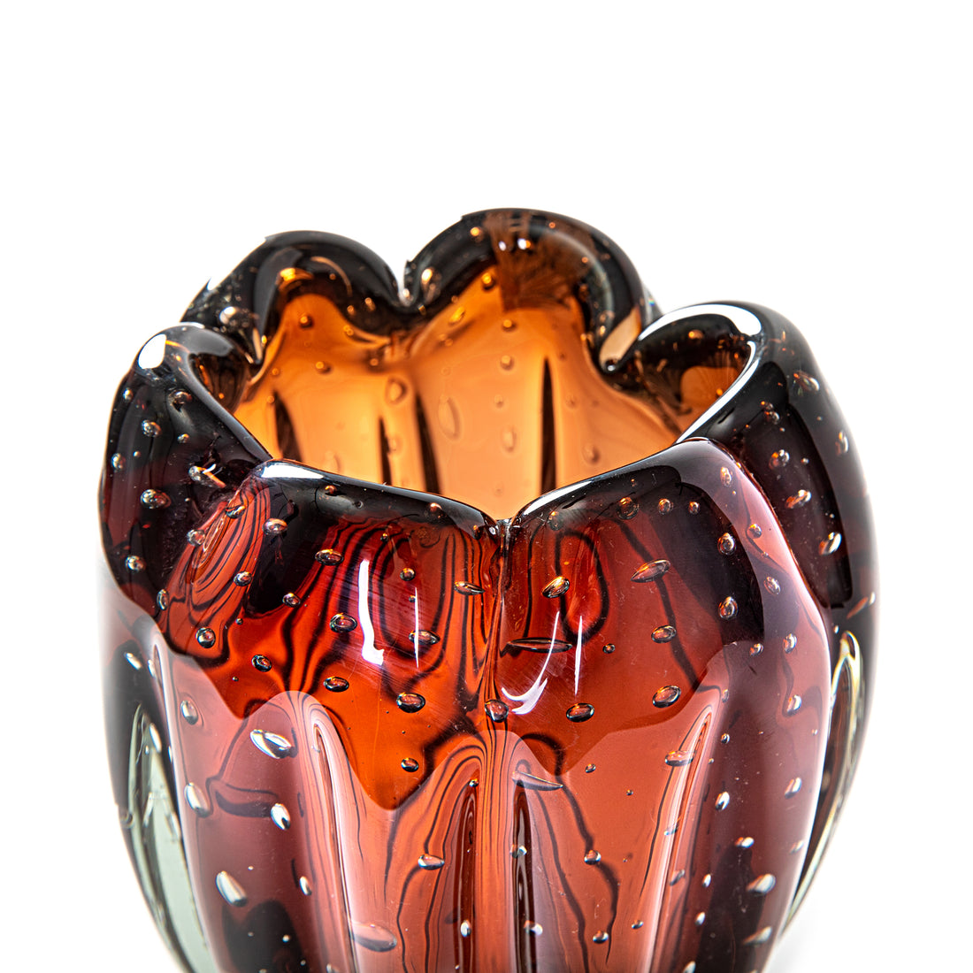 Vaso em Murano Purple - Tamanho M(22cm)