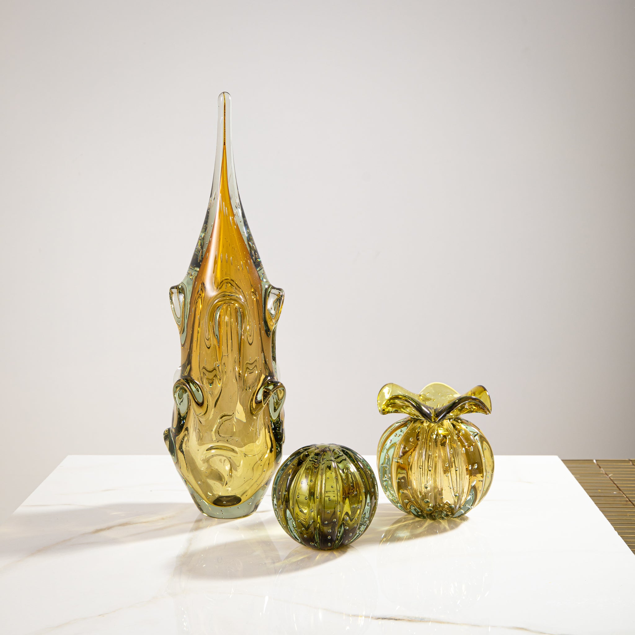 Vaso Trouxinha Âmbar - Tamanho M(14cm)