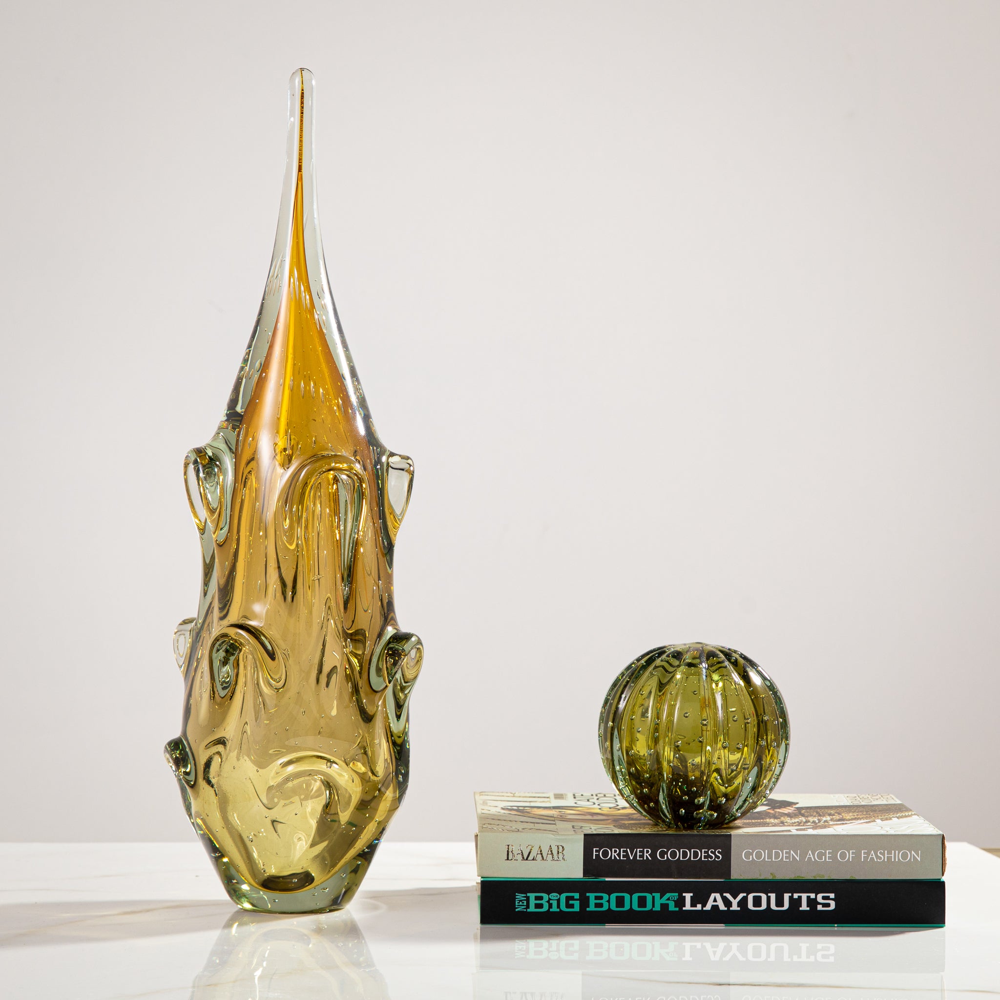 Bola de decoração em Murano - 02 Cores