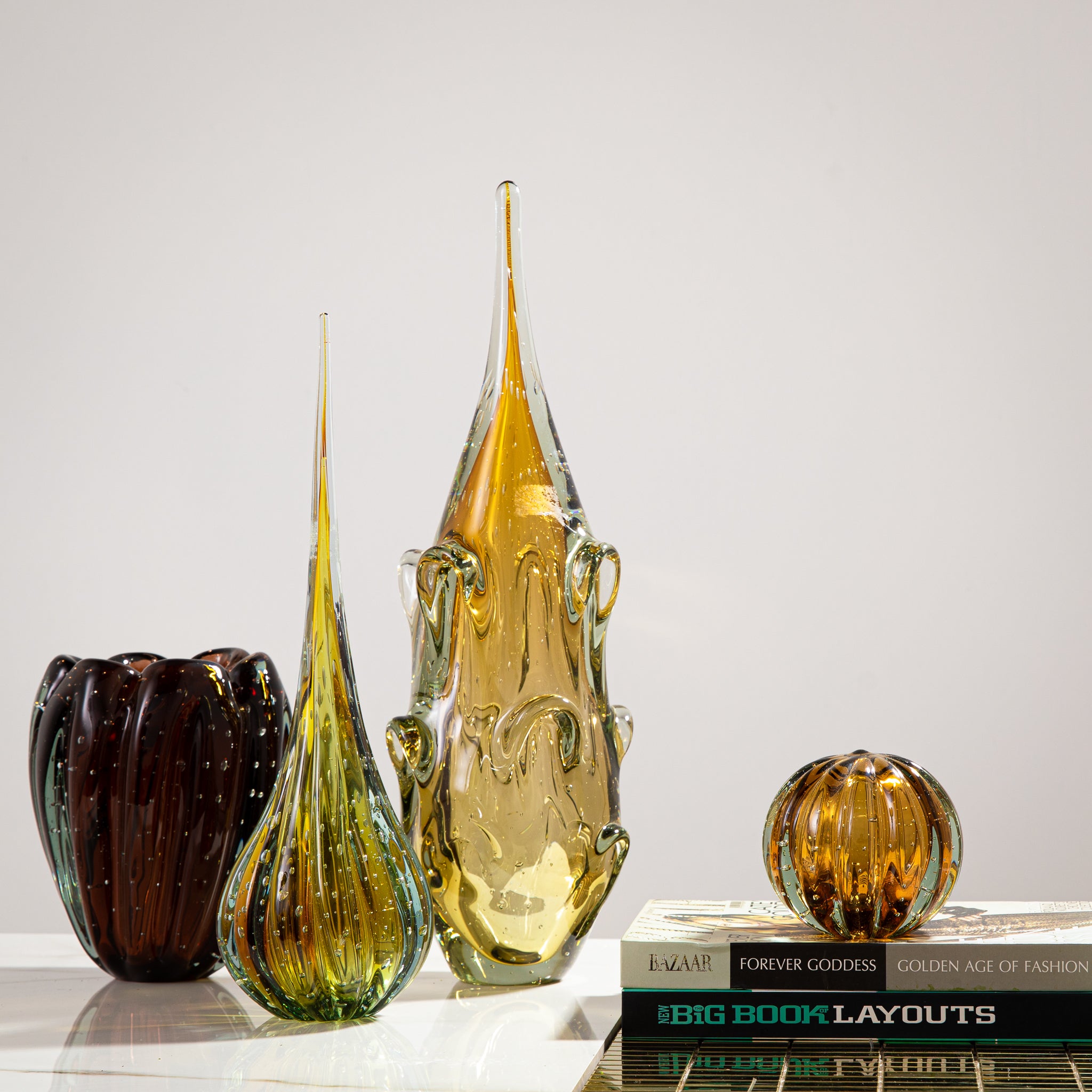 Adorno em Murano Roma - Tamanho G(40cm)