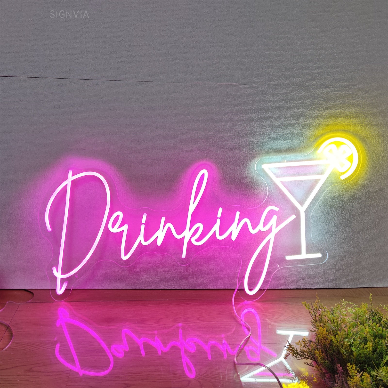 Neon bar Drinking - 79cmx39cm