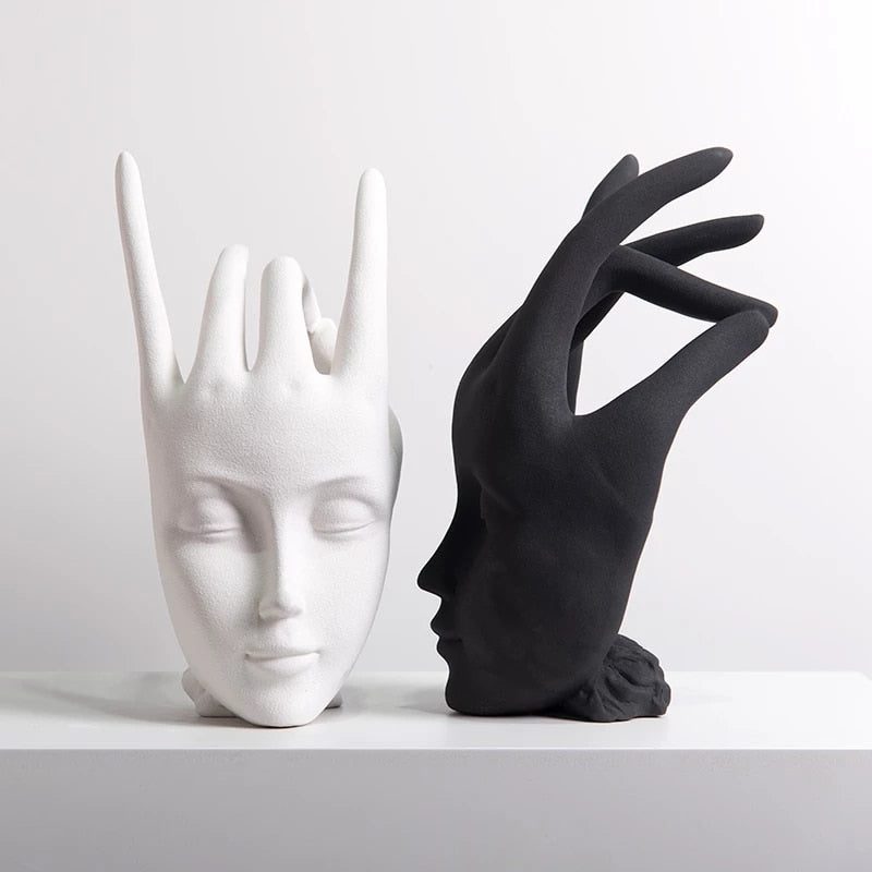 Esculturas Contemporâneas Lyon - 02 Opções de cor