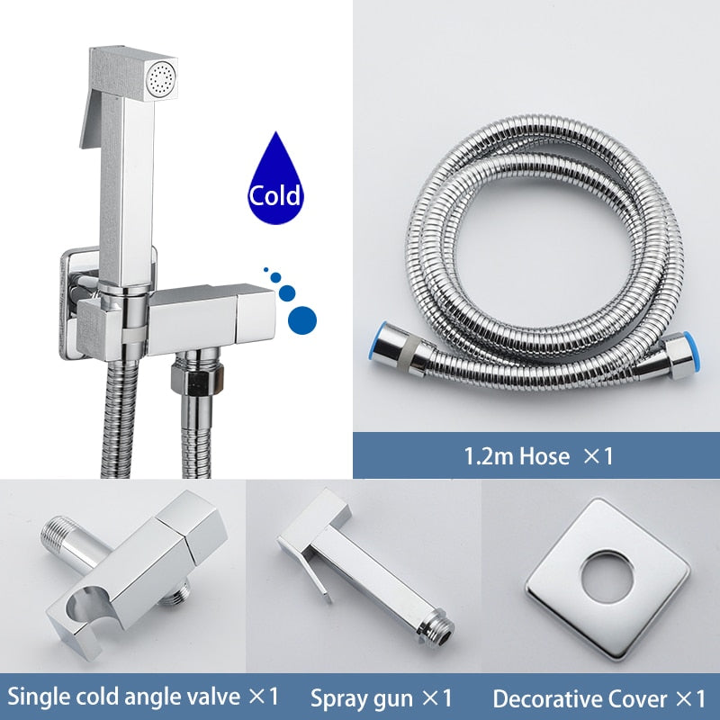 Ducha higiênica com registro