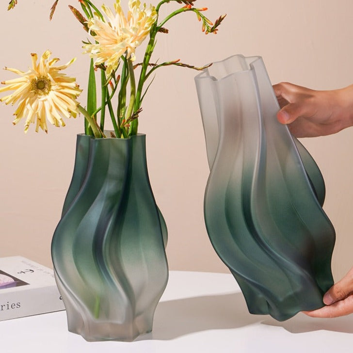 Vasos em vidro Giulia - 02 Tamanhos & 02 Cores