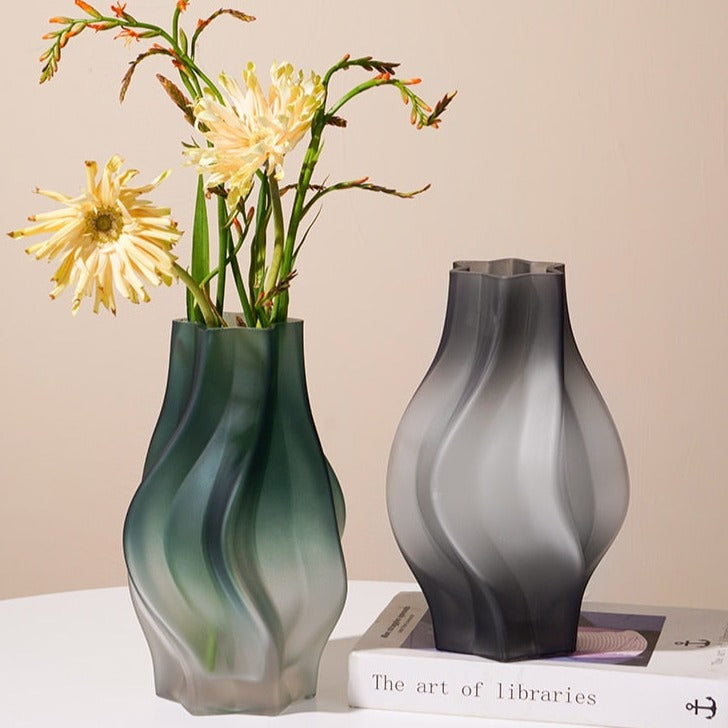 Vasos em vidro Giulia - 02 Tamanhos & 02 Cores