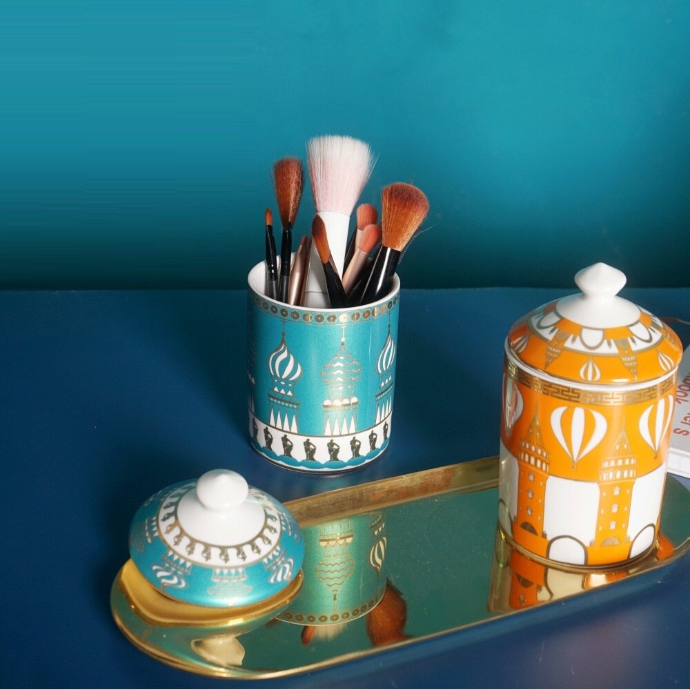 Potes decorativos Turquia - em porcelana