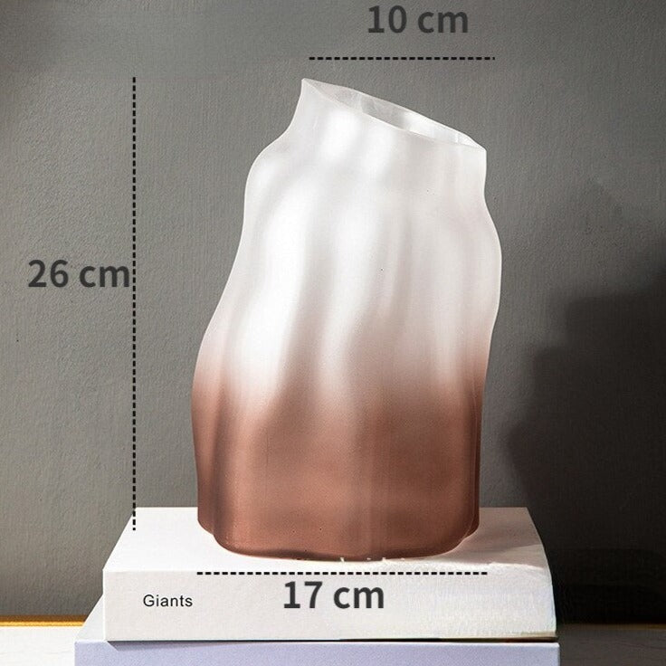 Vasos em vidro Natuzzi - 03 Tamanhos