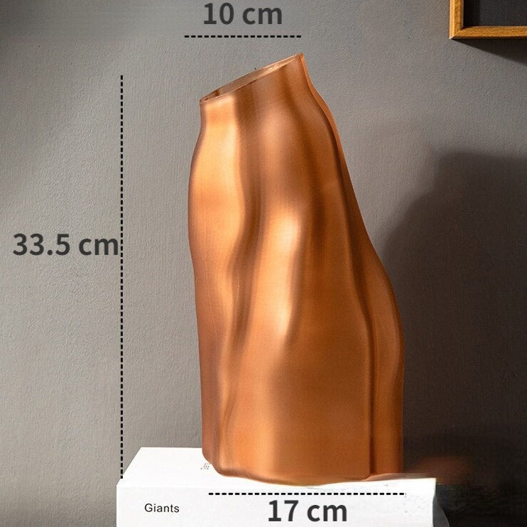 Vasos em vidro Natuzzi - 03 Tamanhos