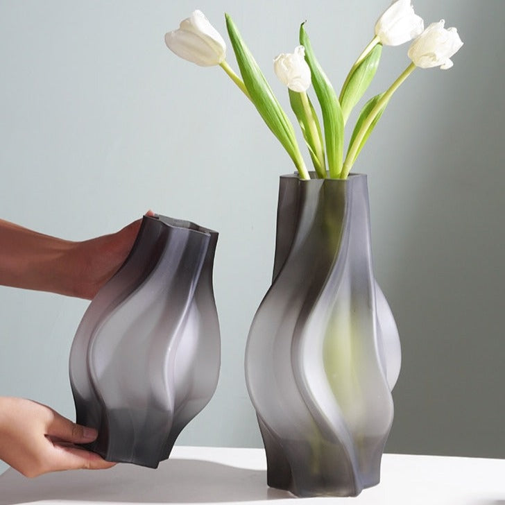 Vasos em vidro Giulia - 02 Tamanhos & 02 Cores