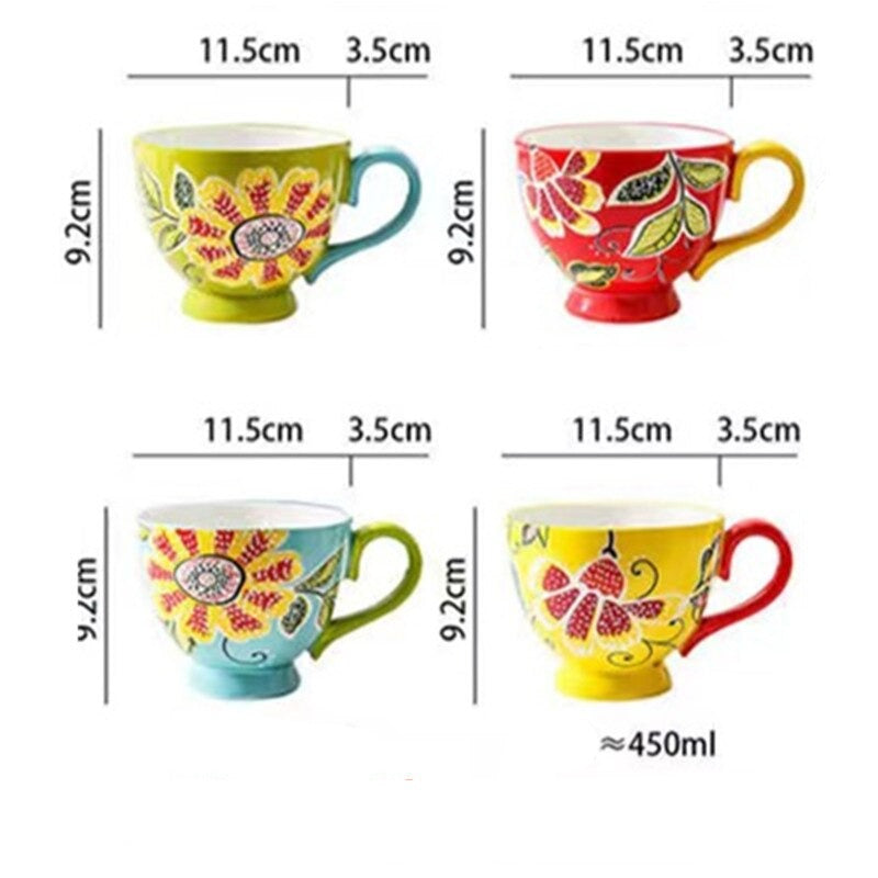 Louças em cerâmica pintada a mão Bellagio