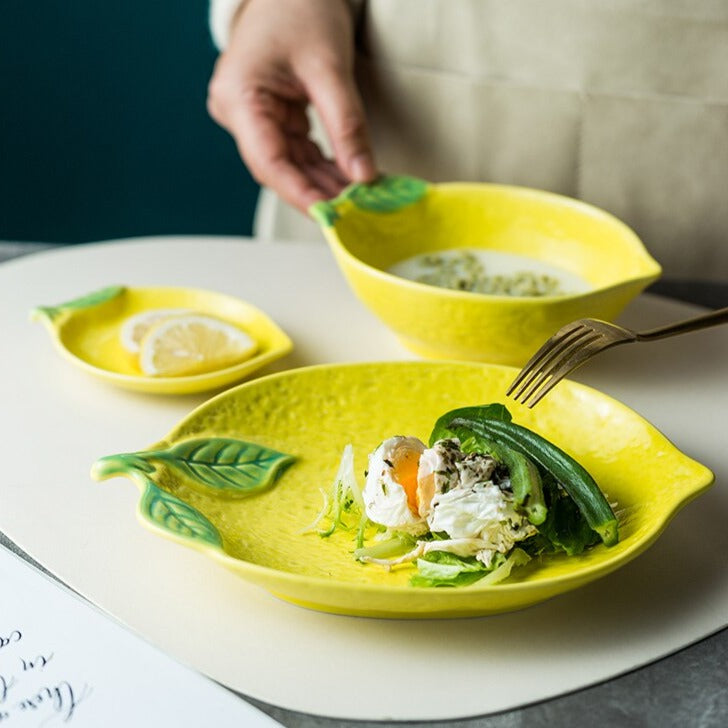 Pratos de servir em cerâmica Siciliano - 03 Tamanhos