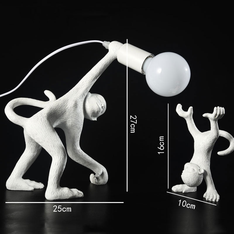 Luminária criativa 2pcs Monkey - design contemporâneo