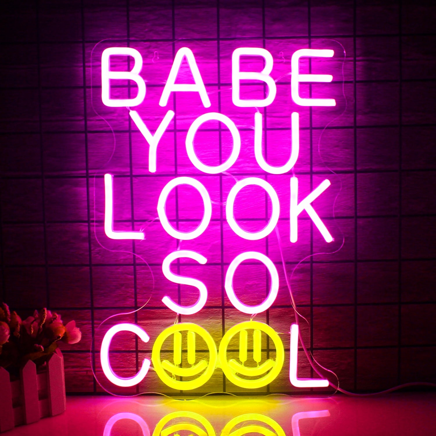 Neon Baby you look so cool -
