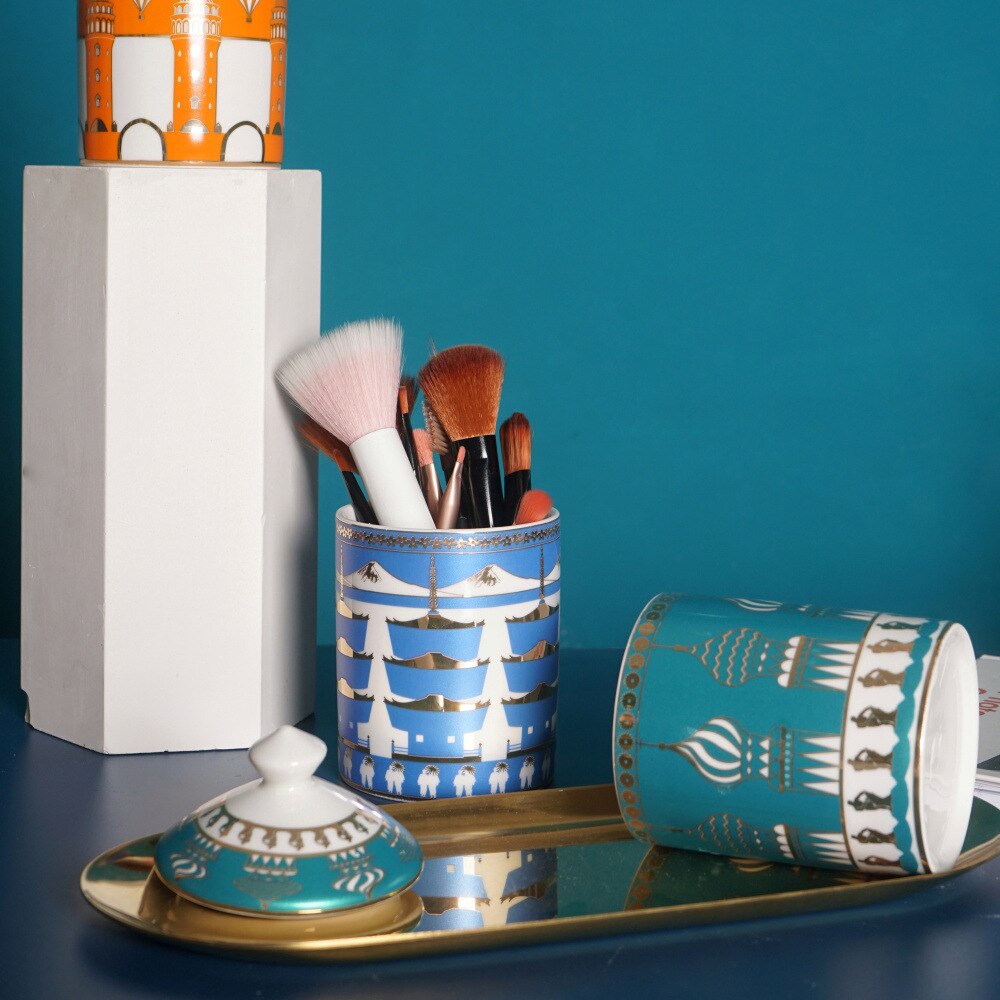 Potes decorativos Turquia - em porcelana