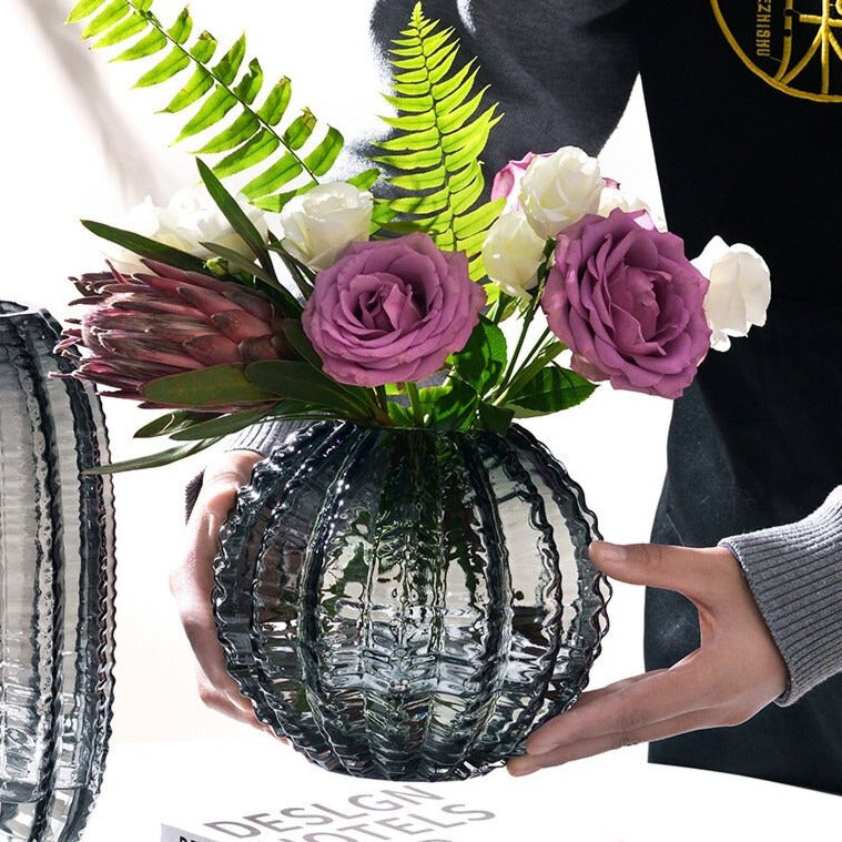 Vasos em vidro Cactus - 02 Tamanhos & 03 Opções de cor