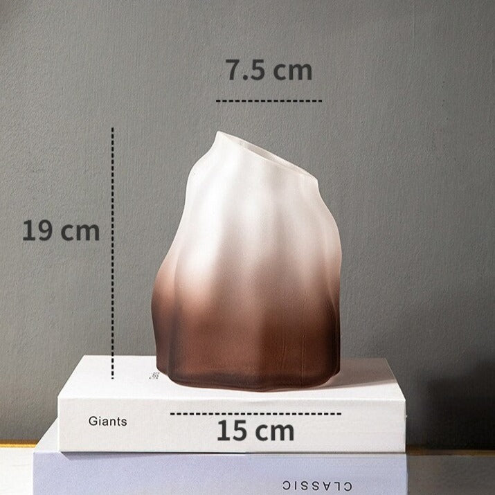 Vasos em vidro Natuzzi - 03 Tamanhos