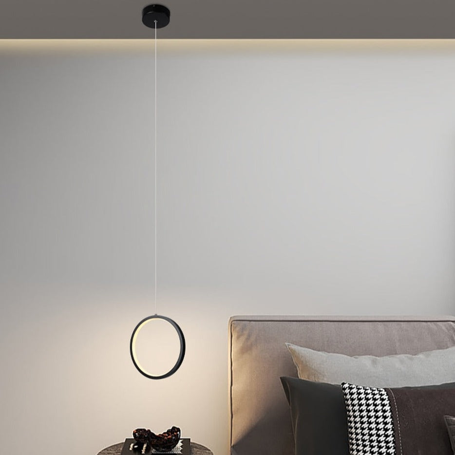 Pendentes Anel em led - design minimalista