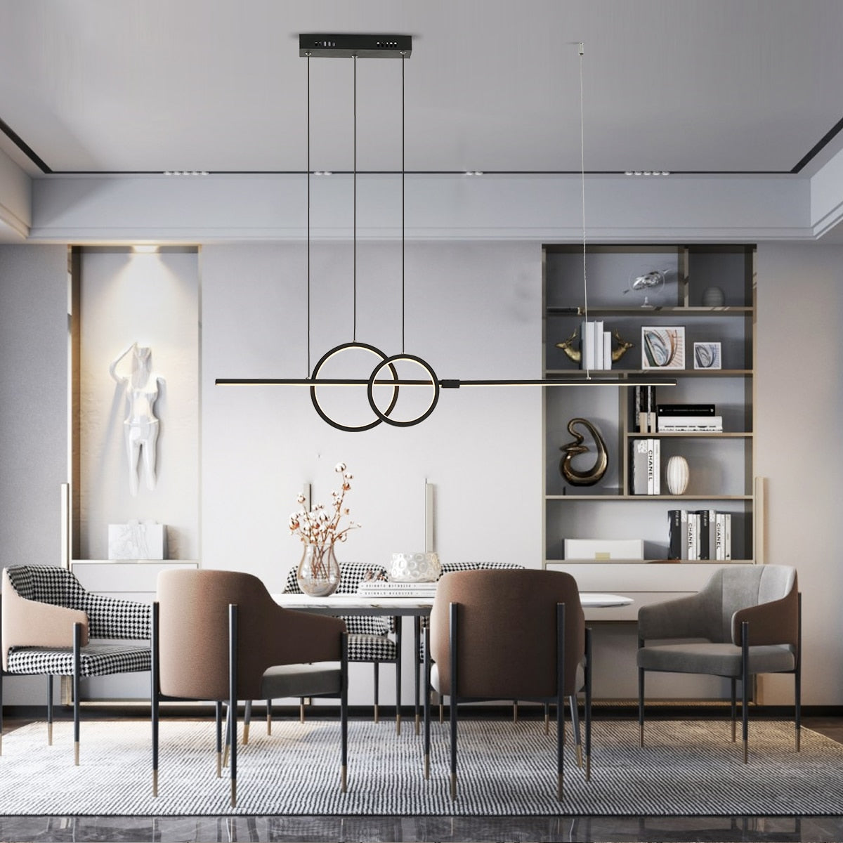 Lustre em led dimerizável Urban - design moderno