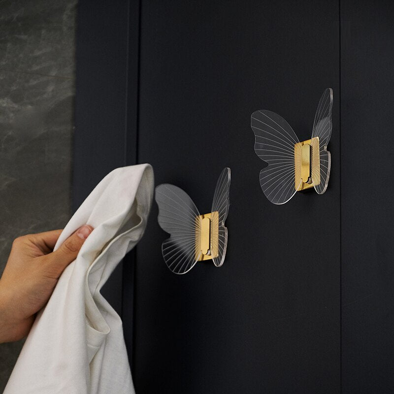 Penduradores Borboleta - Alumínio & acrílico