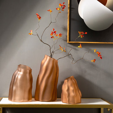 Vasos em vidro Natuzzi - 03 Tamanhos