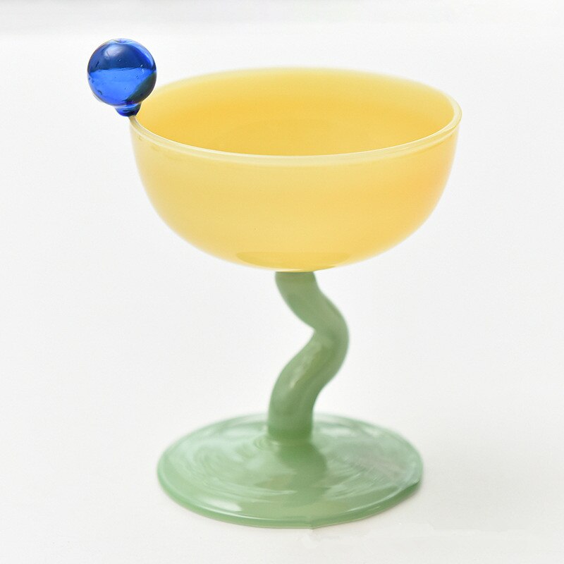 Taças Unique Design - detalhe bola em vidro