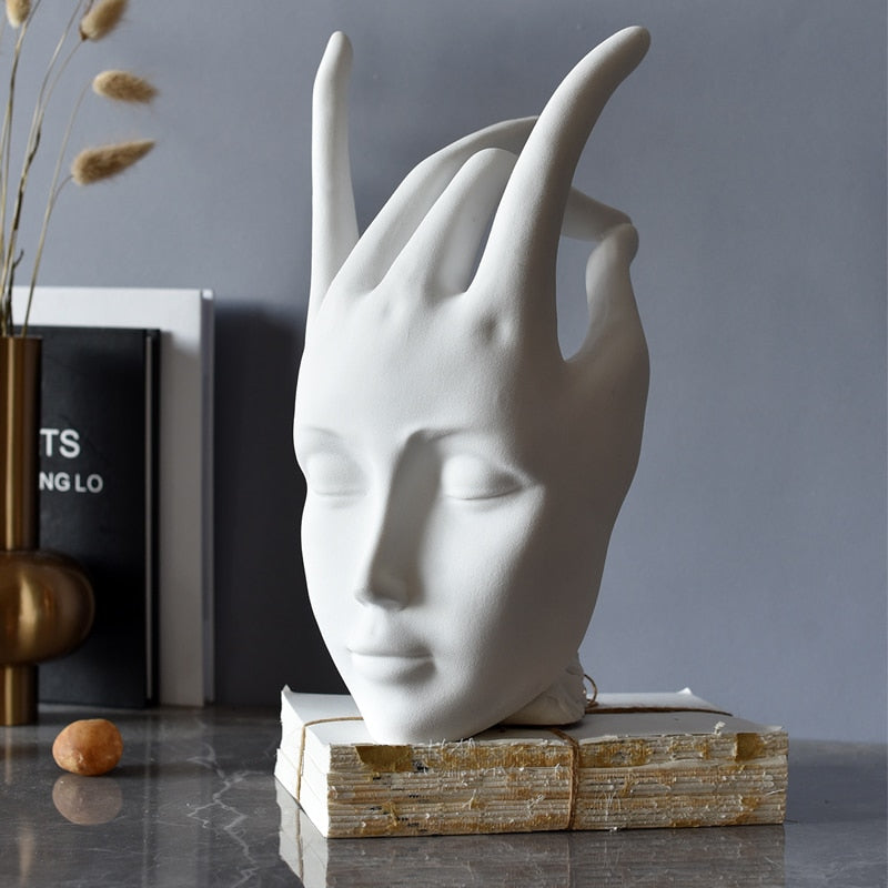 Esculturas Contemporâneas Lyon - 02 Opções de cor