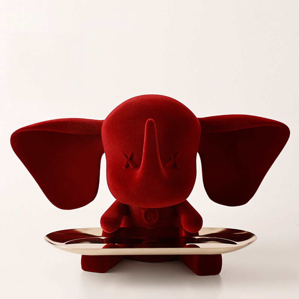 Porta objetos Dumbo - revestimento em veludo