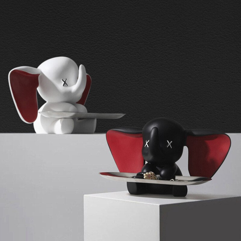 Porta Objetos Dumbo - Preto & Branco