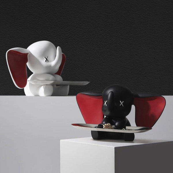 Porta Objetos Dumbo - Preto & Branco
