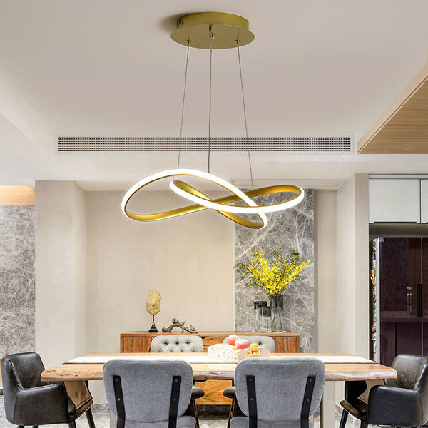 Lustre pendente em led dimerizável Spirit - 03 Opções de cor