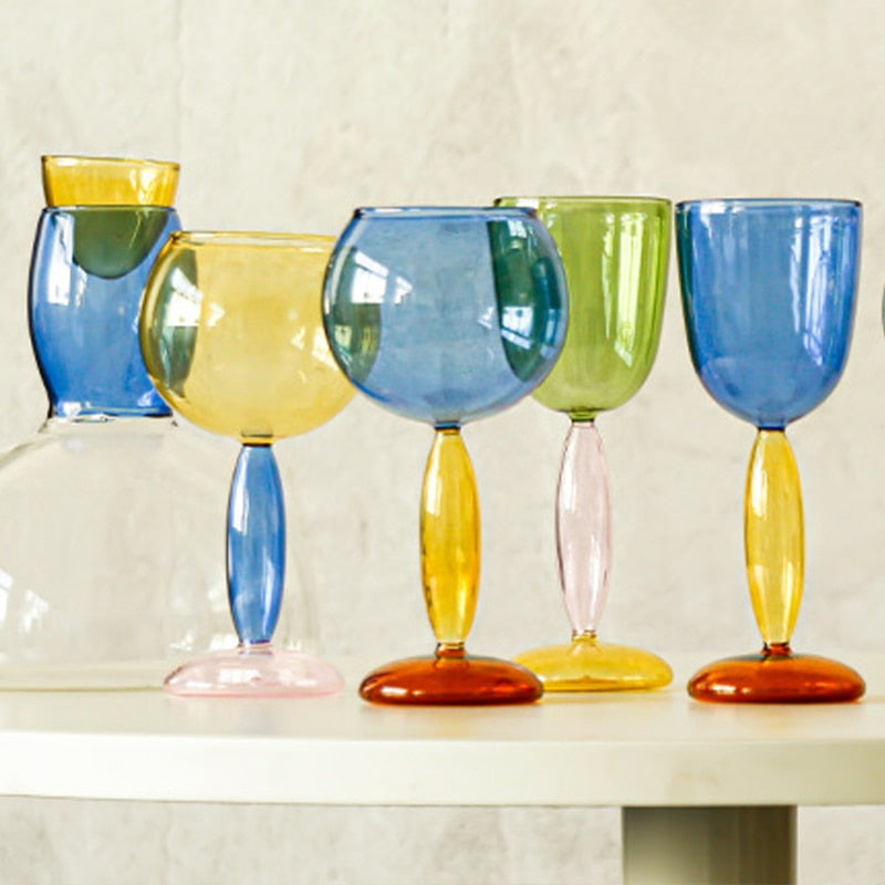 Decanter & Taças Moscato - design moderno