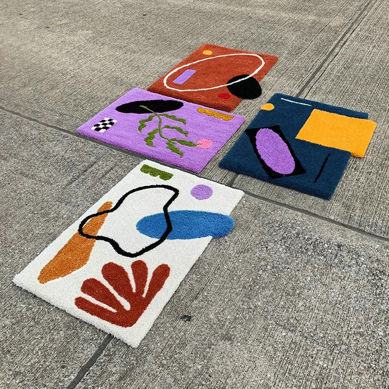 Tapetes Abstrato - 06 Modelos