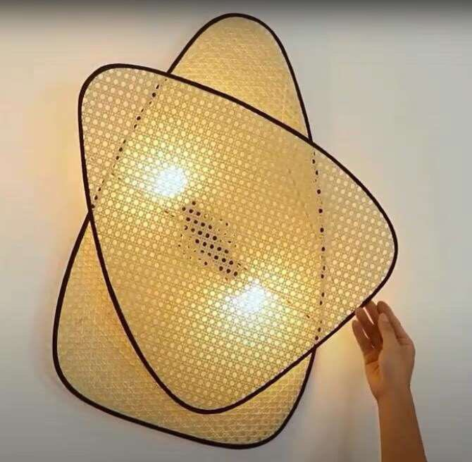 Arandelas Bohemian Soho - Em Metal & Rattan