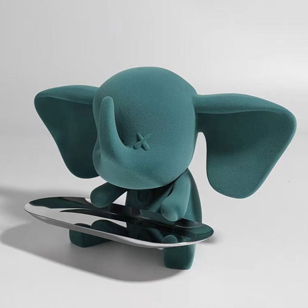 Porta objetos Dumbo - revestimento em veludo