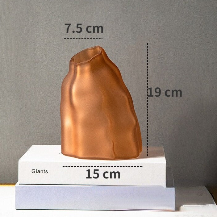 Vasos em vidro Natuzzi - 03 Tamanhos