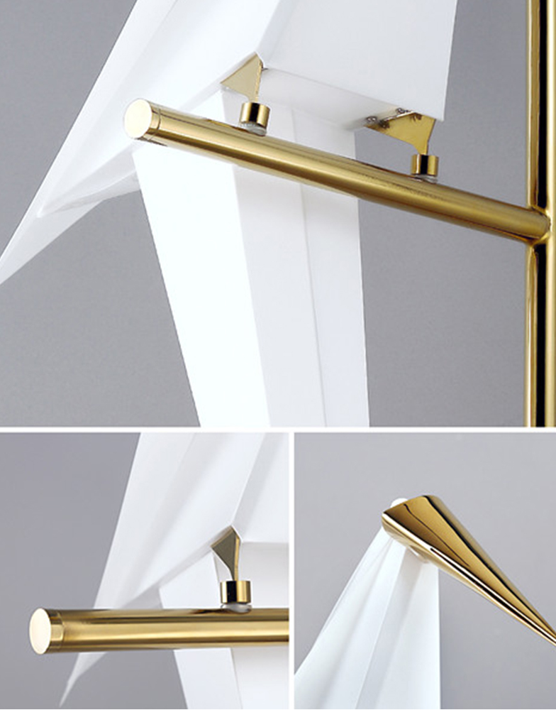 Arandela Bird - Em inox cromado