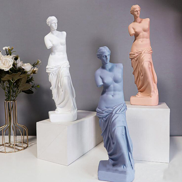 Escultura decorativa Venus de Milo - em poliresina