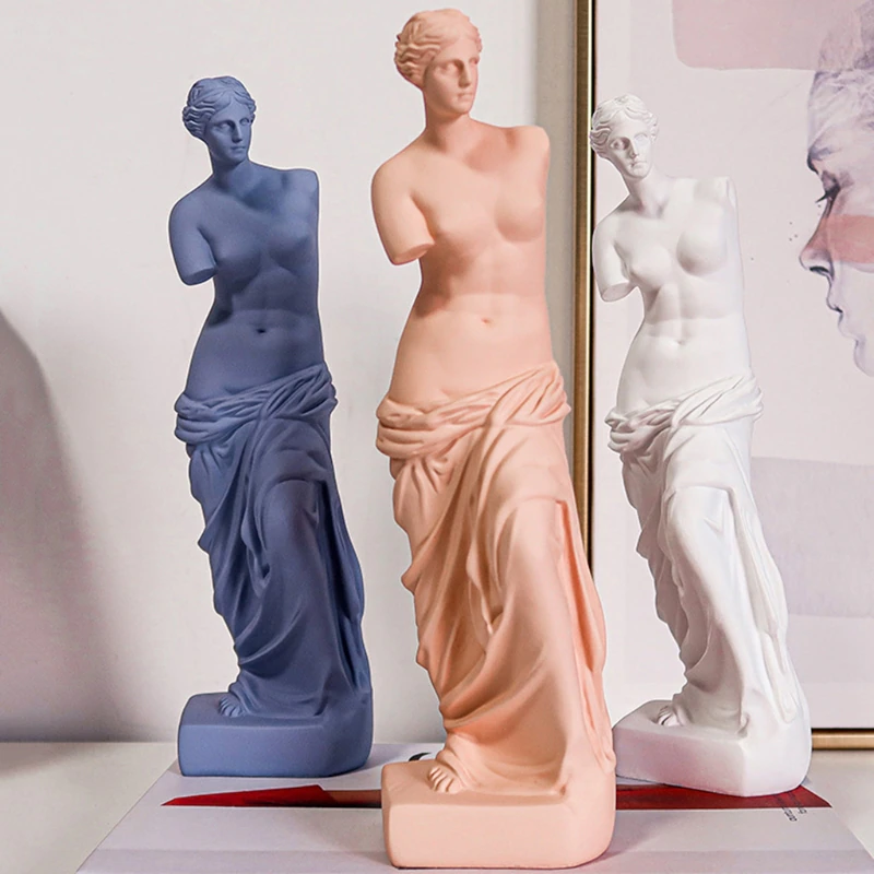 Escultura decorativa Venus de Milo - em poliresina