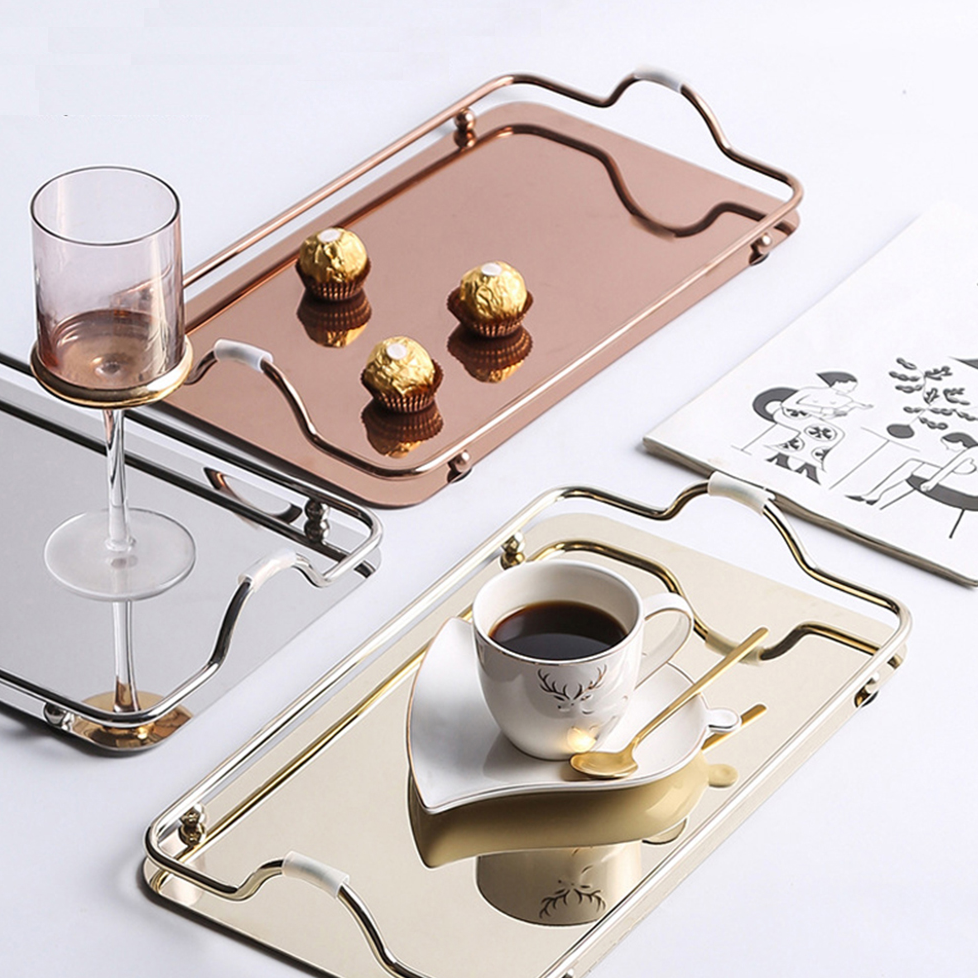 Bandeja espelhada Tray - 03 Cores