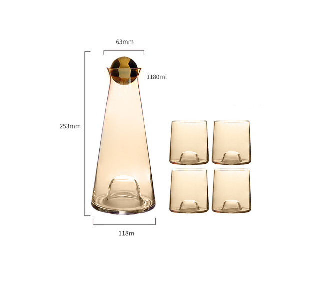 Jogo de Jarra & Copos Summer - 05 peças