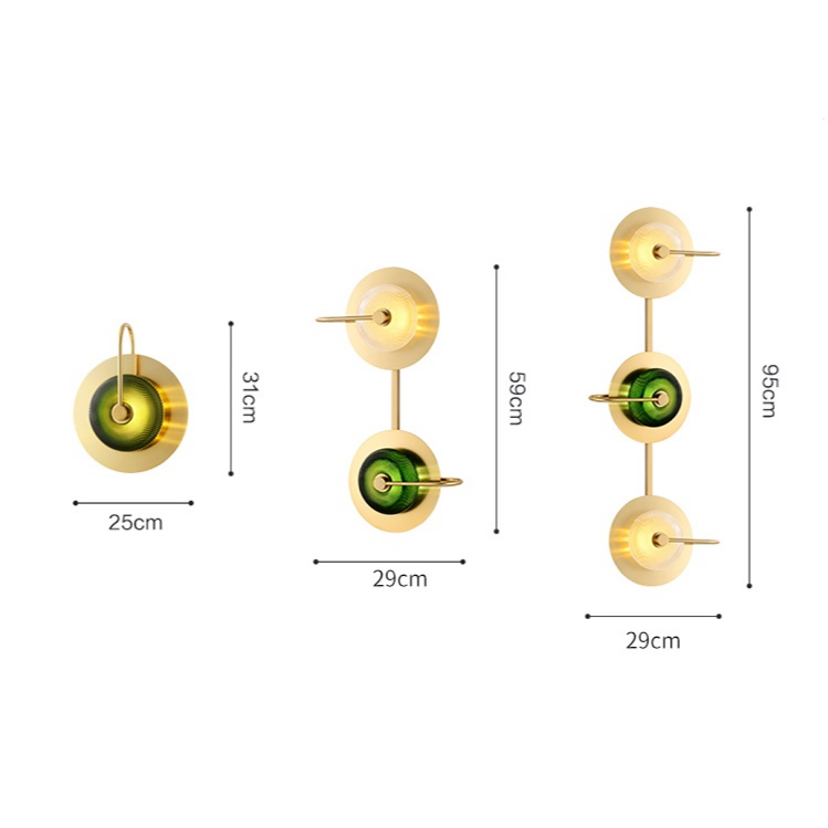 Arandela Bell - Design Pós-Moderno