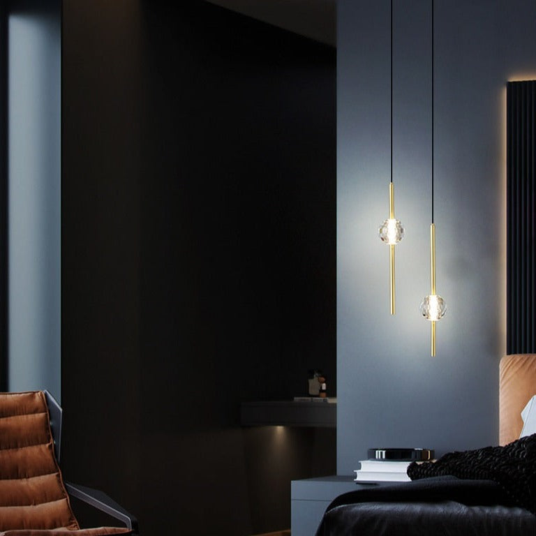 Pendente Bola de Cristal - design moderno elegante