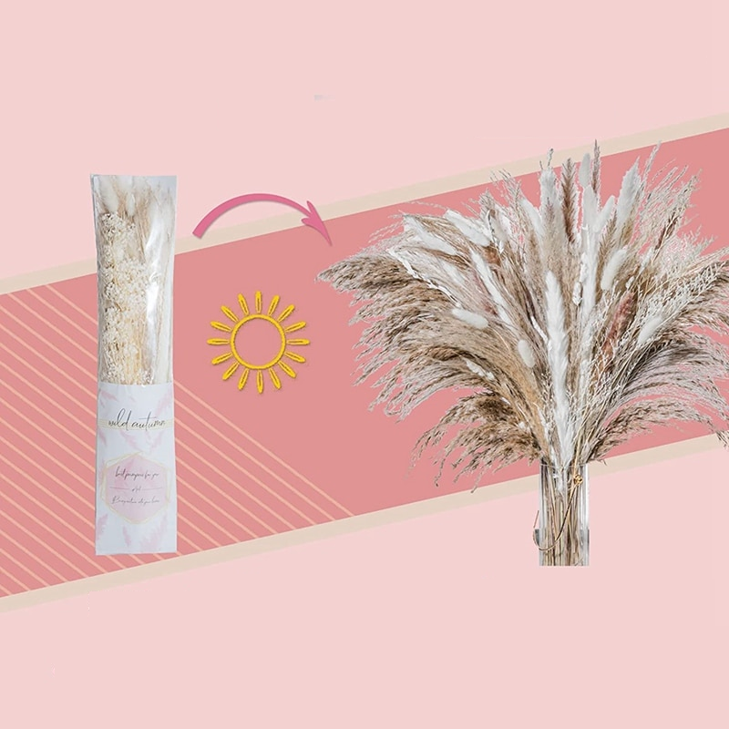 Bouquet dos Pampas - 80 ramos