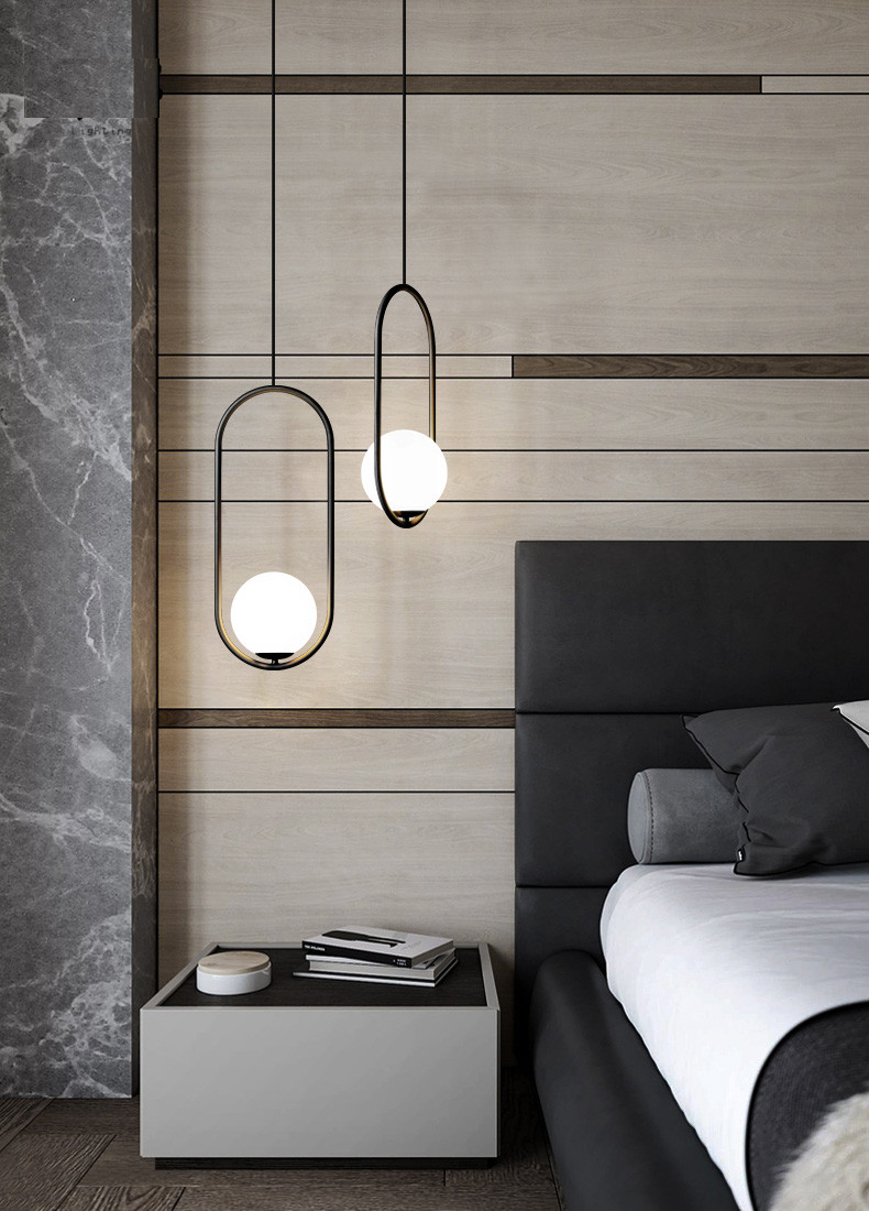 Pendentes Boutique Preto - Em Metal & Vidro