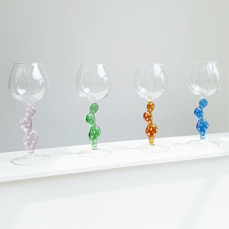 Taças em vidro Cactus - Jogo 2 ou 4pcs
